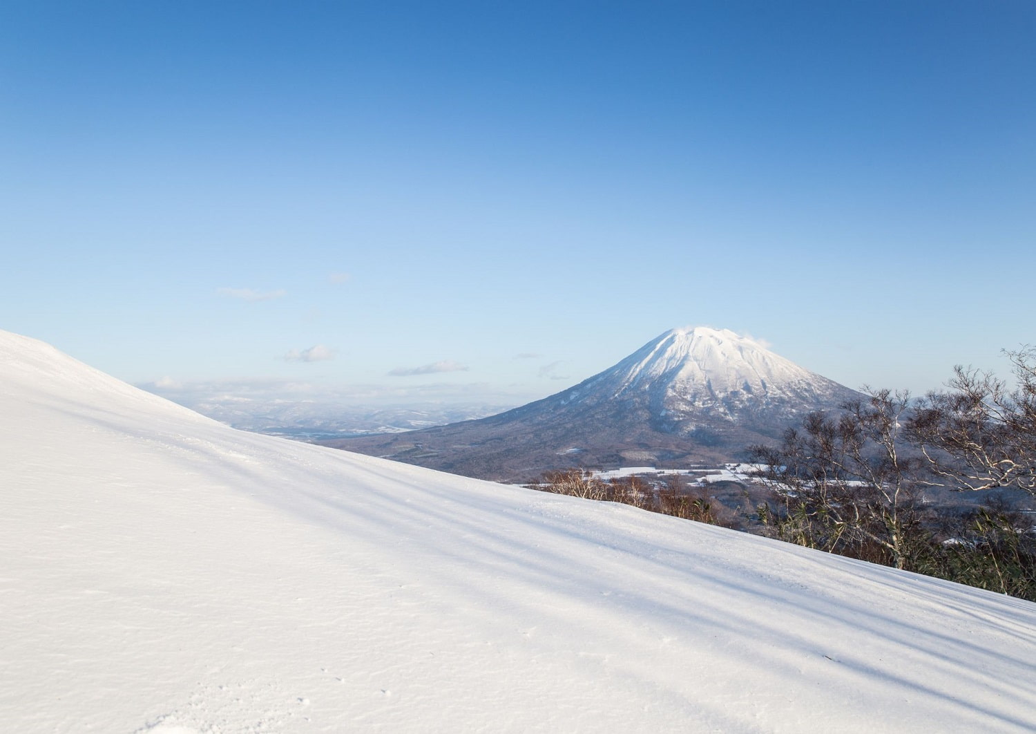 Skigebiet Annupuri in Niseko, Hokkaidō, Japan