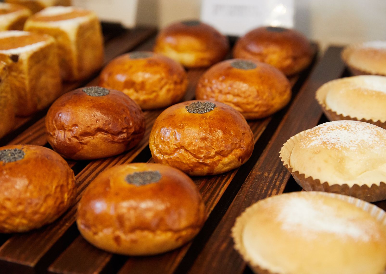 Japanisches Brot in einer Bäckerei, Japan