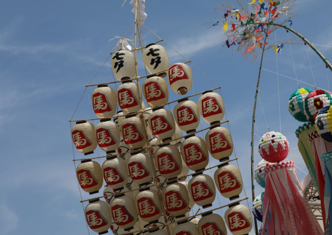 Kanto-Festival-Laternen, Akita, Japan