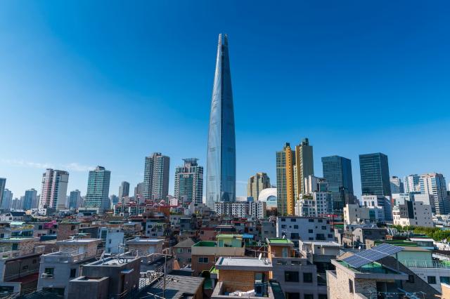 Blick auf Seoul