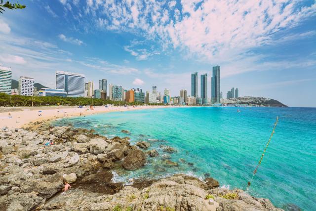 Haeundae-Strand, Busan