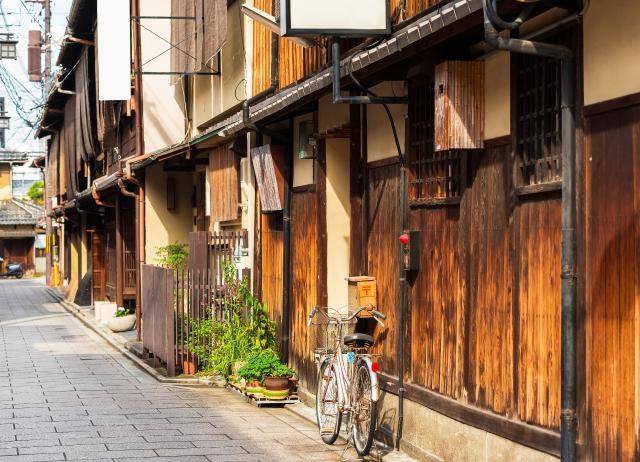 Radfahren in Kyoto