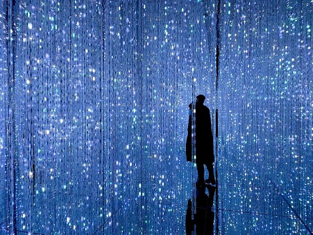 teamLab Borderless, digitales Kunstmuseum, Tokio 
