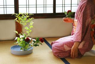 Ikebana-Blumenkunst, Kyoto