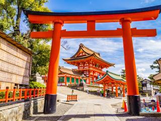 Nachmittagsbesichtigung in Kyoto