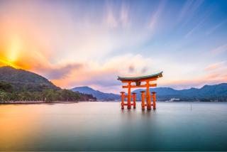 Torii, Insel Miyajima