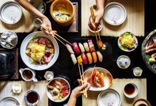 Mahlzeit in Hirafu, Niseko