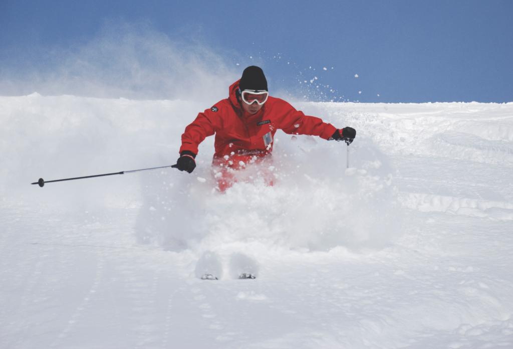 Abseits der Piste in Niseko