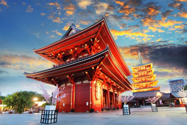 Senso-ji-Tempel, Asakusa, Tokio