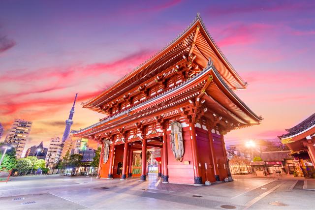 Asakusa Senso-ji-Tempel, Tokio