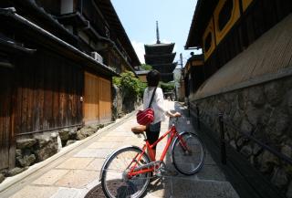 Private Fahrradtour, Kyoto