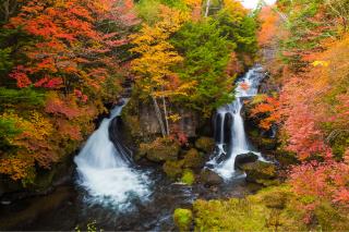 Ryuzu-Wasserfall, Nikko