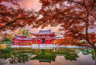 Uji Byodoin-Tempel, Kyoto