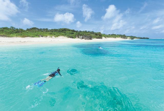 Schnorcheln in Okinawa
