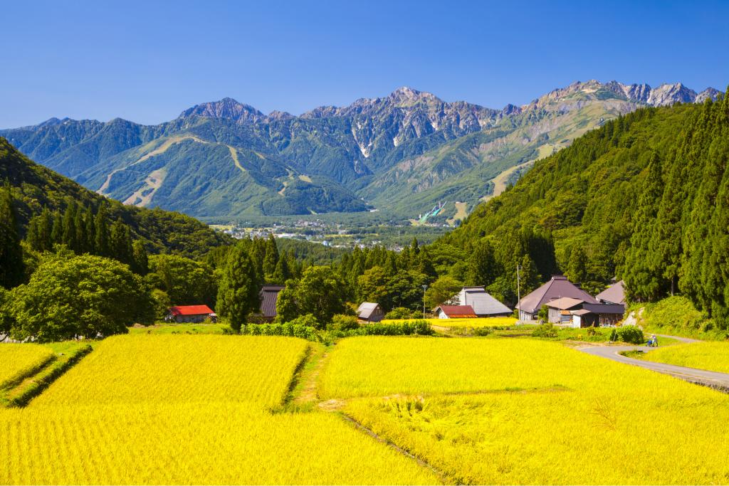 Die japanischen Alpen