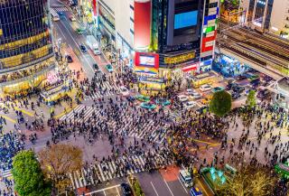 Shibuya-Kreuzung, Tokio