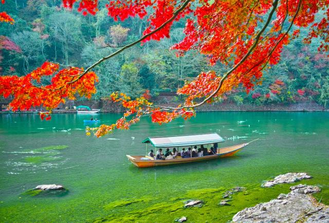 Hozugawa-Fluss, Arashiyama