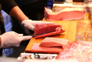 Tsukiji-Fischmarkt, Tokio