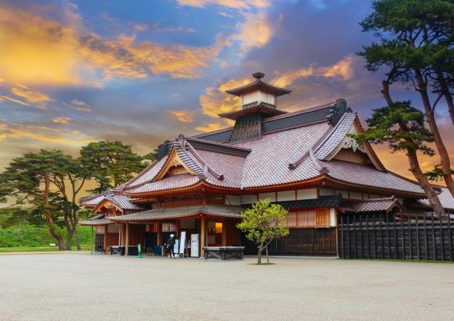 Das Büro des Magistrats von Hakodate im Goryokaku-Park