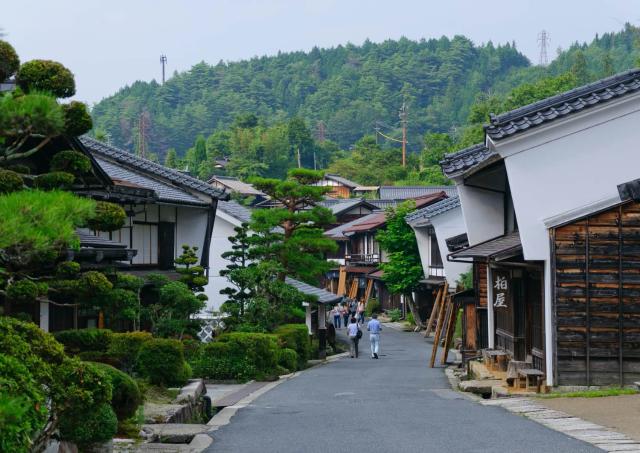 Die Altstadt von Tsumago-juku