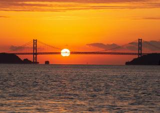 Sonnenuntergang am Shimaninmi Kaido