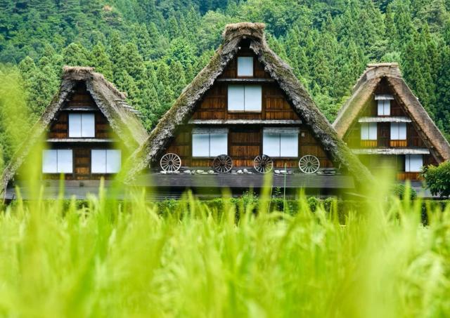 Traditionelle gassho-zukuri-Häuser, Shirakawa-go