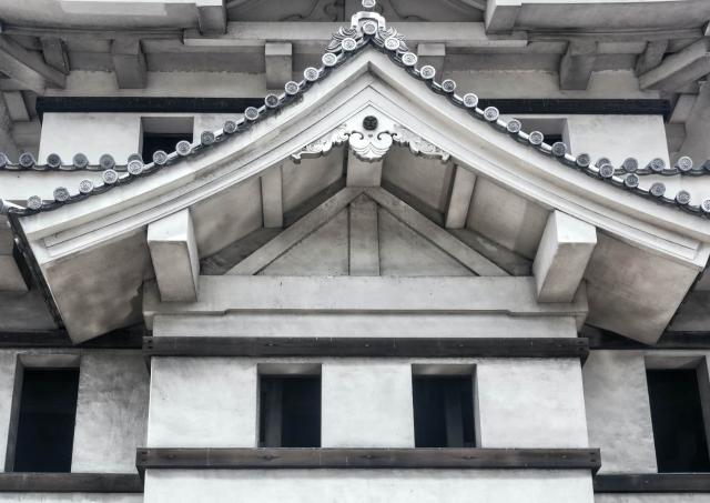 Der Turm der Burg Takamatsu