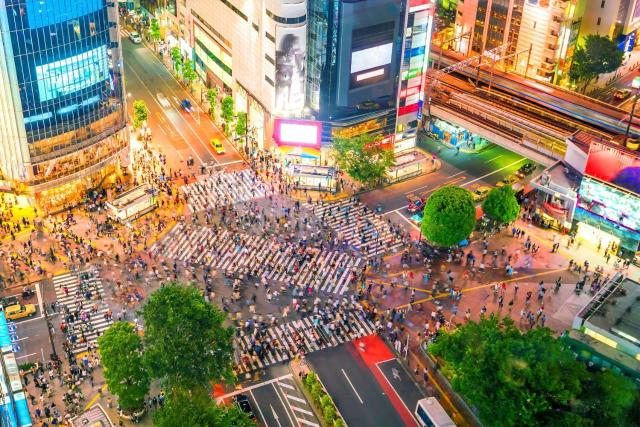 Shibuya Crossing, Tokio