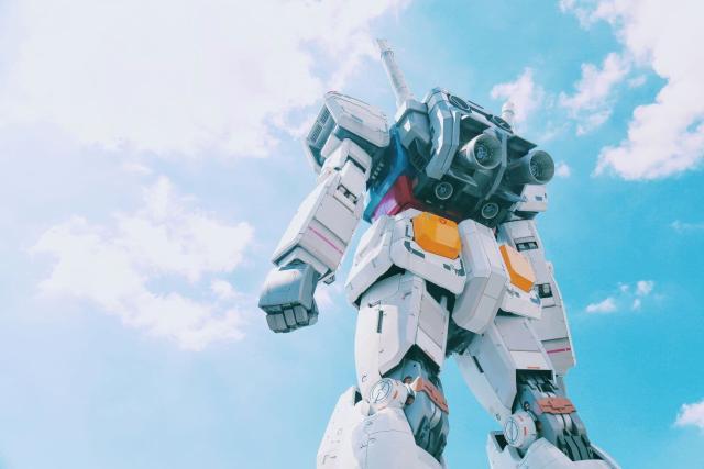 Gundam-Statue in Odaiba, Tokio