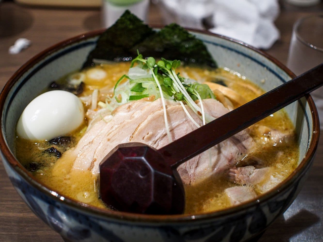 Miso-Ramen, ein Grundnahrungsmittel aus Hokkaido