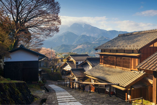 Magome, Nakasendo-Weg, Kiso-Tal