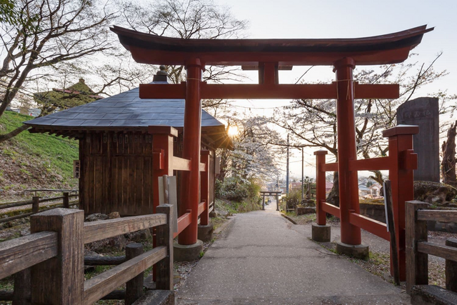 Iimoriyama-Hügel, Aizu-Wakamatsu