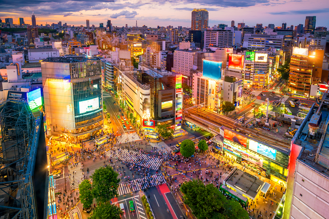 Shibuya-Crossing, Tokio