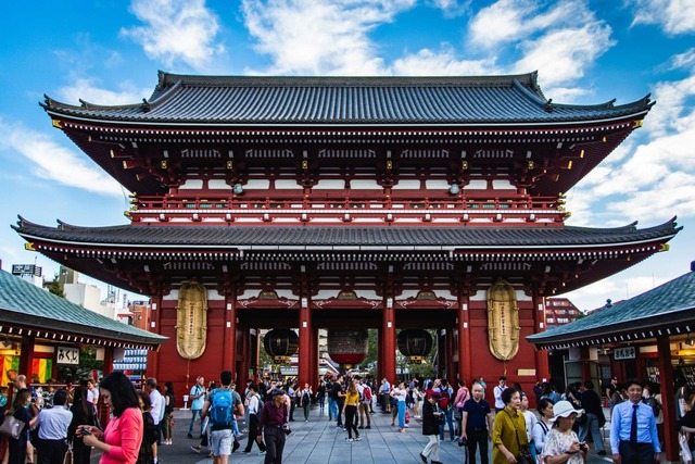 Senso-ji-Tempel in Asakusa, Tokio