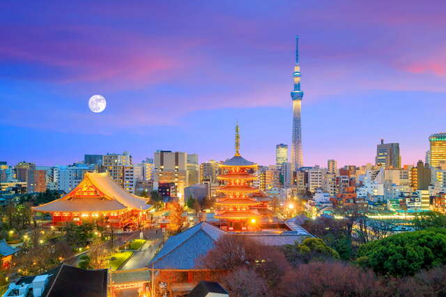 Senso-ji-Tempel, Asakusa, Tokio
