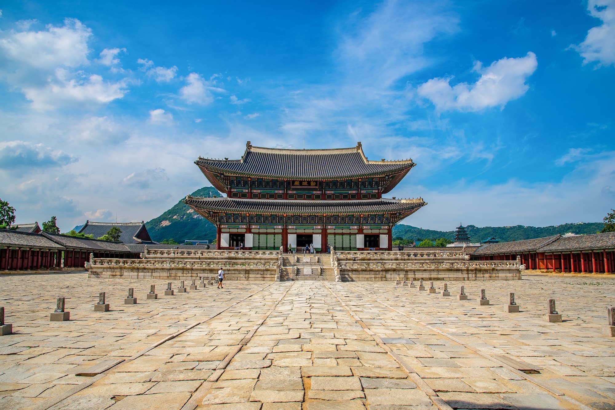 가을 경복궁 전경
