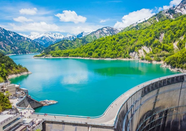 Kurobe-Damm, Tateyama