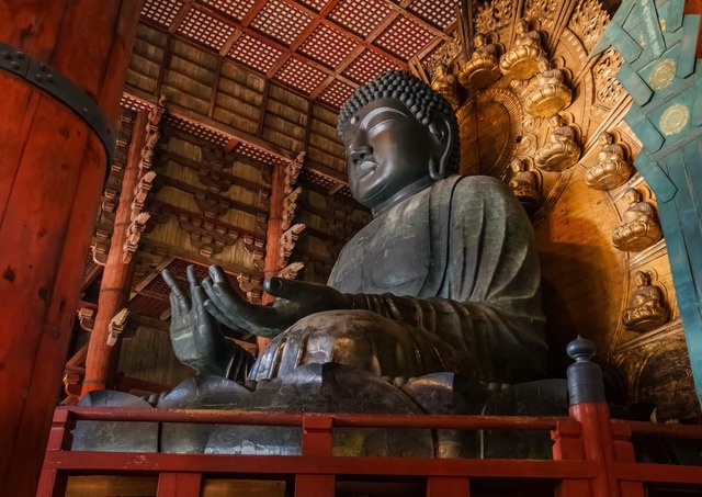 Der Große Buddha im Todaiji-Tempel, Nara