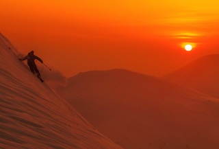 Abseits der Piste in Niseko
