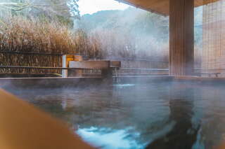 Heiße Quelle in einem Ryokan