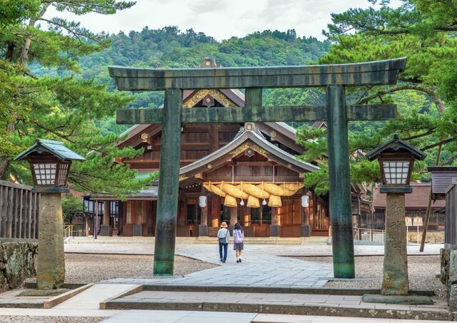 Torii am Izumo-Taisha-Schrein 